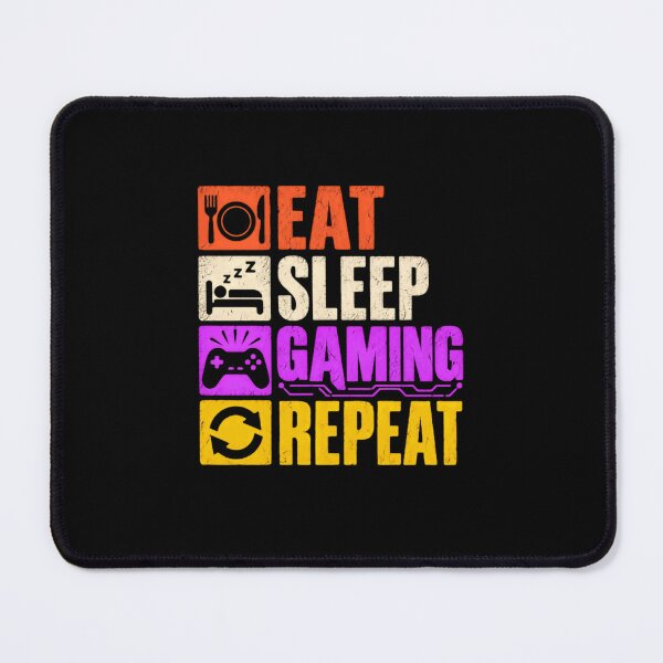 Item preview, Eat Sleep Gaming Repeat Gamer Video Game Player Gaming Lifestyle designed and sold by SkeletonsDanger.