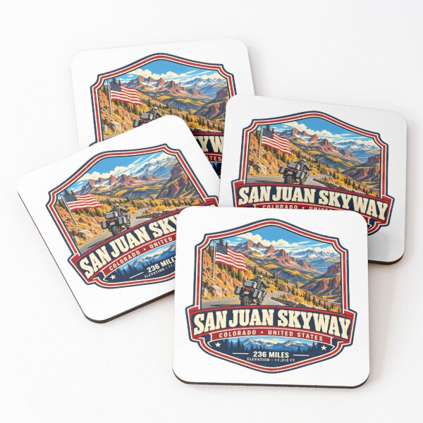 Item preview, San Juan Skyway Colorado Motorcycle Road Trip United States Travel designed and sold by Star3NowForMe.