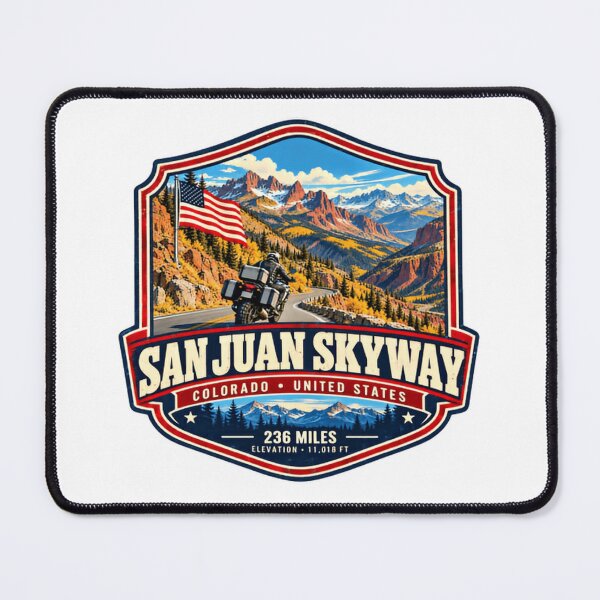 Item preview, San Juan Skyway Colorado Motorcycle Road Trip United States Travel designed and sold by Star3NowForMe.