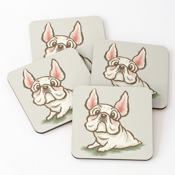 Item preview, A Curious French Bulldog designed and sold by Toru Sanogawa.