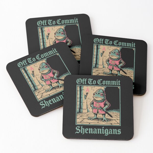 Item preview, Off to Commit Shenanigans Froga designed and sold by SaboCollita.