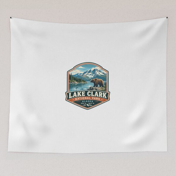 Item preview, Lake Clark National Park Alaska Wildlife Bear Nature Travel Souvenir designed and sold by Star3NowForMe.