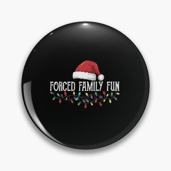 Item preview, Forced Family Fun Funny Christmas Holiday Quote Design designed and sold by MiALopezArt.