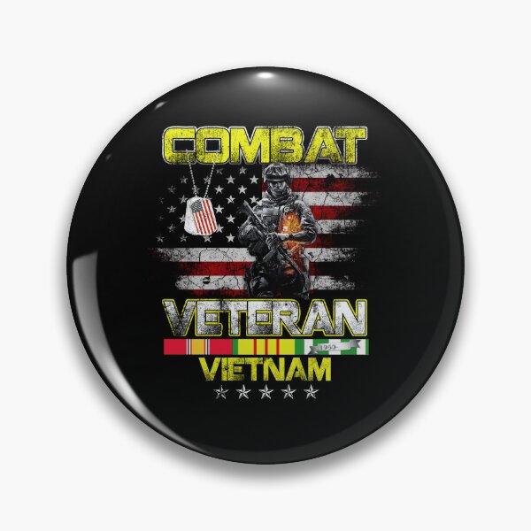 Item preview, Vietnam Combat Veteran American Flag Military Tribute designed and sold by Osstaramilua.