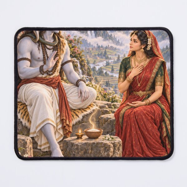Item preview, Shiva and Parvati Discuss the Sacred Meaning of Food designed and sold by Homyar.