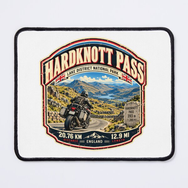 Item preview, Hardknott Pass Lake District National Park Motorcycling Adventure England designed and sold by Star3NowForMe.