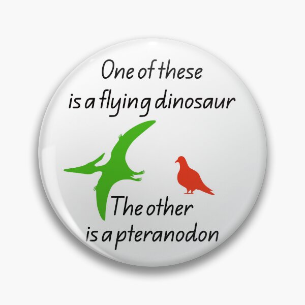 Item preview, One of These is a Flying Dinosaur designed and sold by designedemotion.