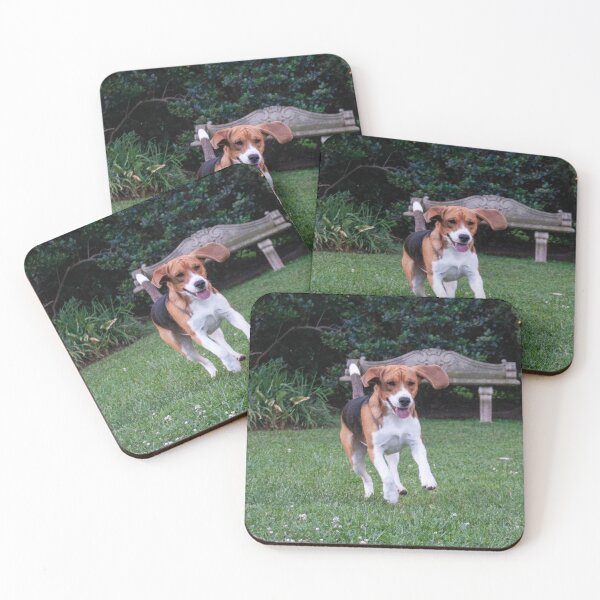Item preview, Happy Beagle Running Floppy Ears Action designed and sold by VanGaldo.