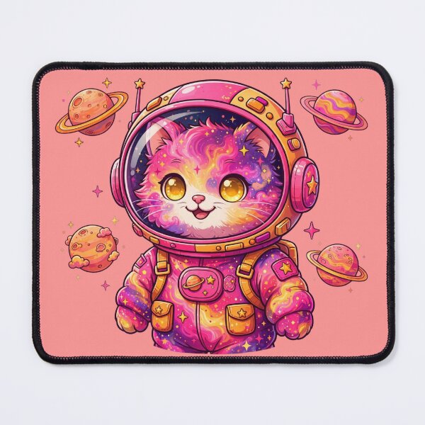 Item preview, Kawaii Astronaut Cat Galaxy Space Explorer designed and sold by Avenuse style.