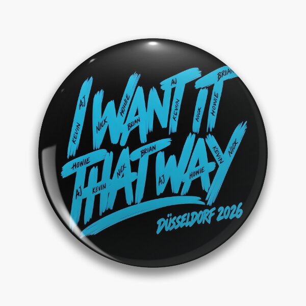 Item preview, Backstreet Boys I Want It That Way Düsseldorf 2026 designed and sold by leoniejonk.