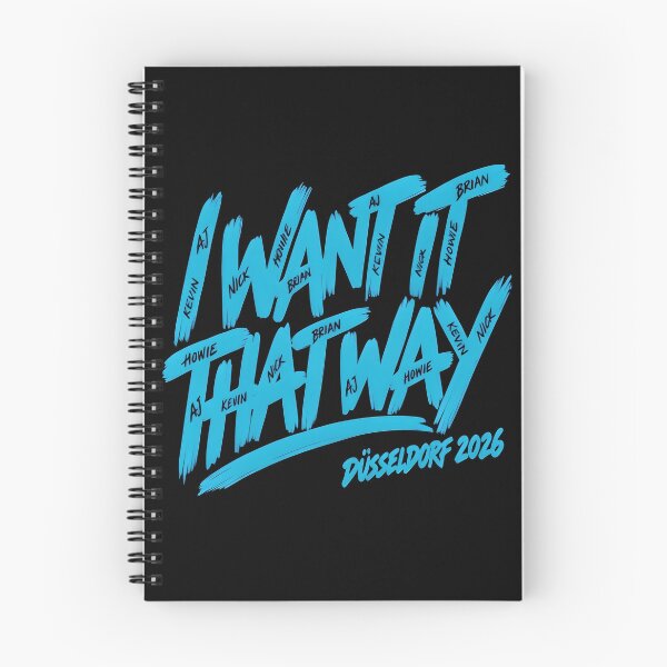 Item preview, Backstreet Boys I Want It That Way Düsseldorf 2026 designed and sold by leoniejonk.