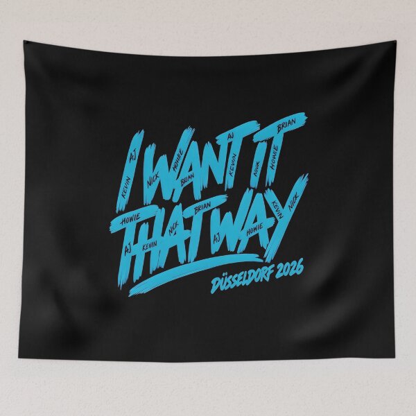 Item preview, Backstreet Boys I Want It That Way Düsseldorf 2026 designed and sold by leoniejonk.