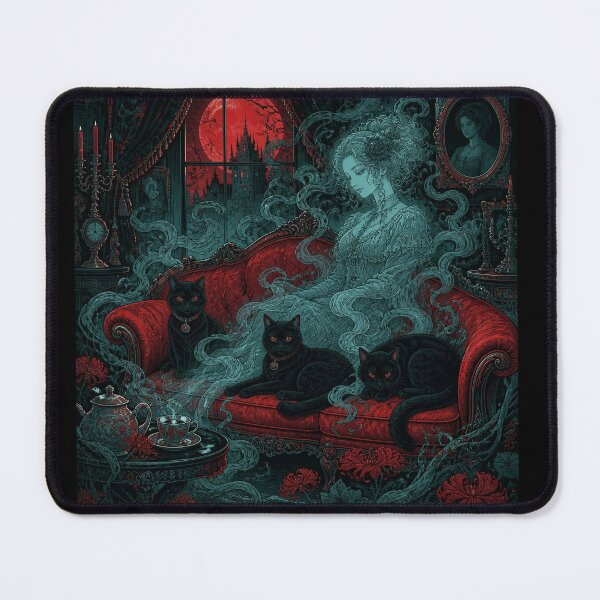 Item preview, We are Visited by the Spirit of Madame Marie designed and sold by Shelley Loewnau-Jones Studio.
