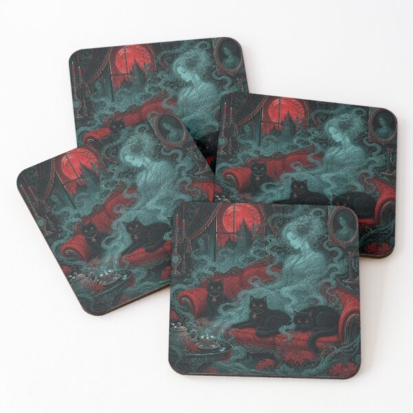 Item preview, We are Visited by the Spirit of Madame Marie designed and sold by Shelley Loewnau-Jones Studio.