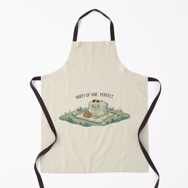 Item preview, Party of One Perfect | Cute Introvert Picnic Humor designed and sold by MrDev.