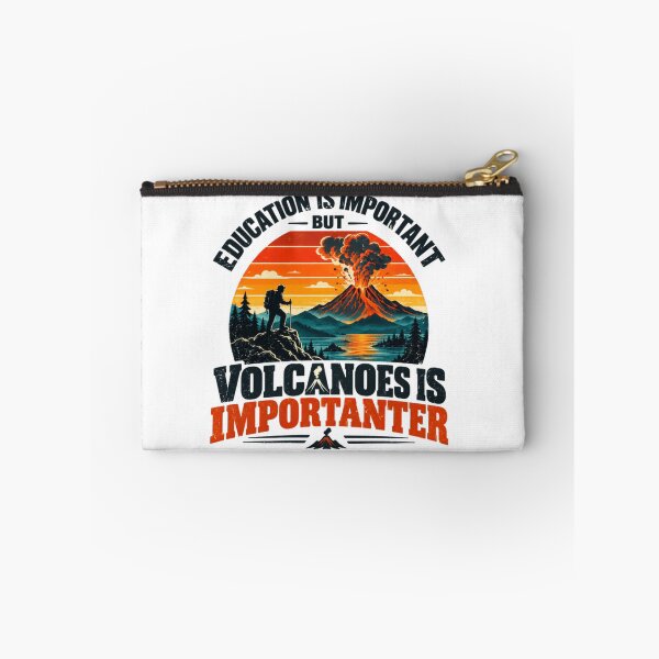 Item preview, Education Is Important But Volcanoes Is Importanter Geology Volcanologist Science Lover designed and sold by HumansStuck12.