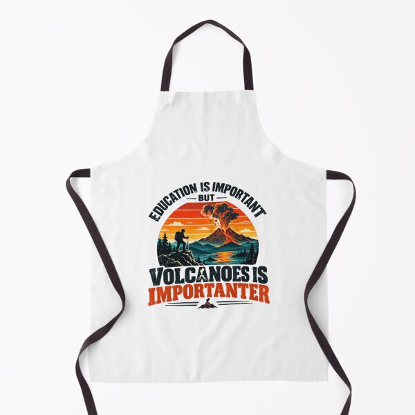 Item preview, Education Is Important But Volcanoes Is Importanter Geology Volcanologist Science Lover designed and sold by HumansStuck12.