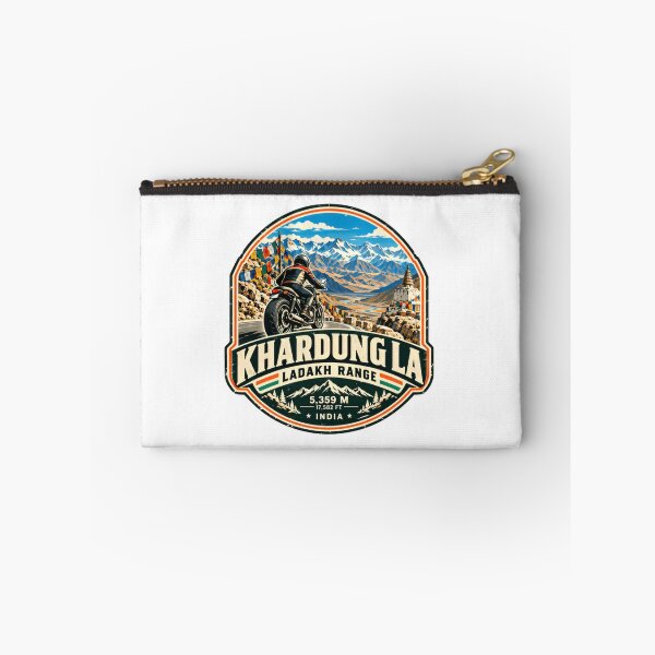 Item preview, Khardung La Ladakh Range India Motorcycle Travel Adventure designed and sold by Star3NowForMe.