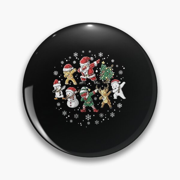 Item preview, Funny Christmas Character Dance Party Holiday Design designed and sold by MiALopezArt.
