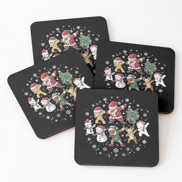 Item preview, Funny Christmas Character Dance Party Holiday Design designed and sold by MiALopezArt.