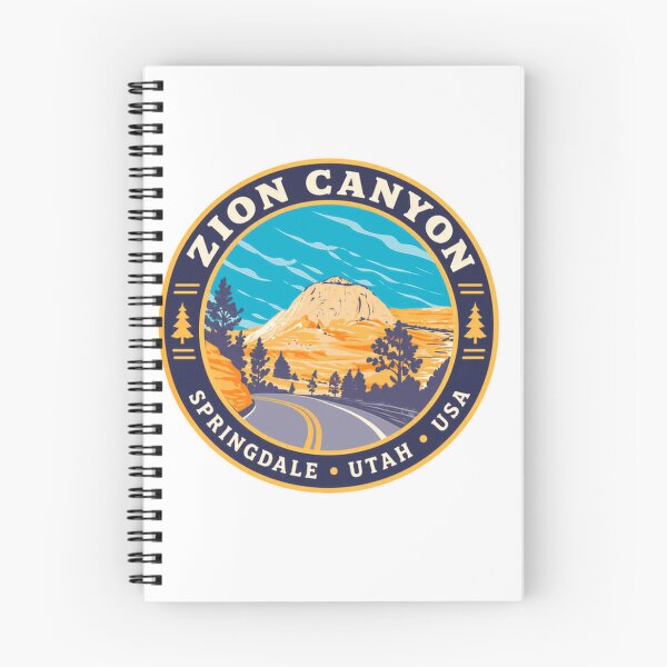 Item preview, Zion Canyon Springdale Utah USA National Park Traveler Souvenir designed and sold by Simsimah26Parks.