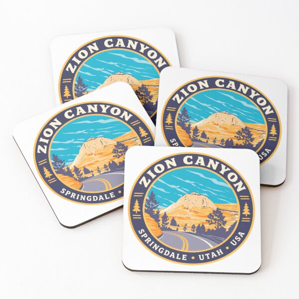 Item preview, Zion Canyon Springdale Utah USA National Park Traveler Souvenir designed and sold by Simsimah26Parks.