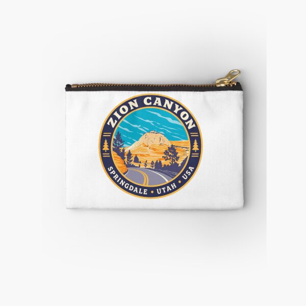 Item preview, Zion Canyon Springdale Utah USA National Park Traveler Souvenir designed and sold by Simsimah26Parks.
