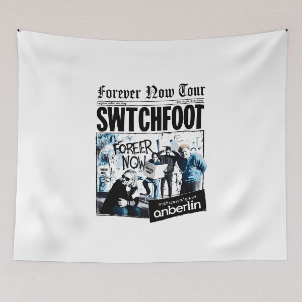Item preview, Switchfoot Forever Now Tour Anberlin Graphic designed and sold by Macarhoneeart.