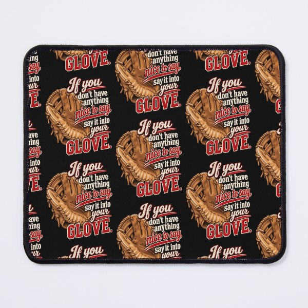 Item preview, Say It Into Your Glove Funny Baseball Catcher Retro Design designed and sold by AnimeSH9.