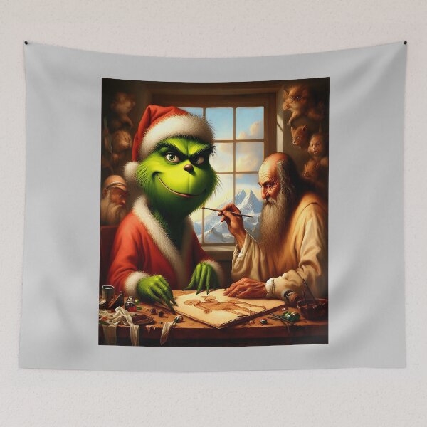 Item preview, The Grinch designed and sold by lelabvalula.