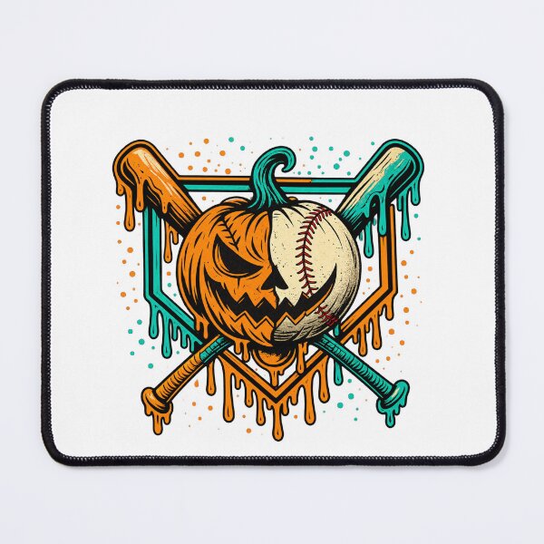 Item preview, Pumpkin Halloween Baseball designed and sold by RuperDelois.