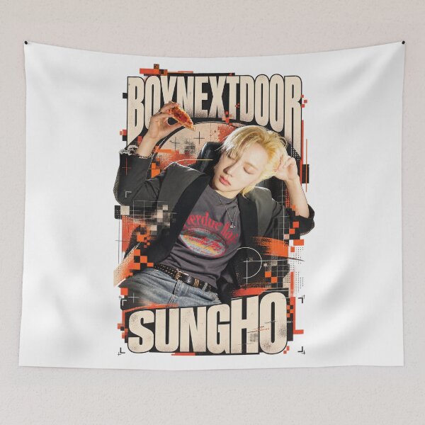 Item preview,  Sungho BOYNEXTDOOR Home Deluxe Portrait Illustration designed and sold by Valeree Store.