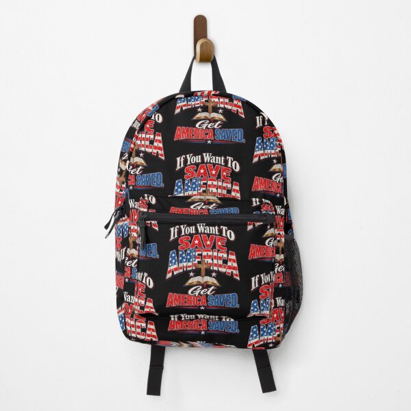 Item preview, Save America Get America Saved Patriotic Christian Faith Design designed and sold by AnimeSH9.
