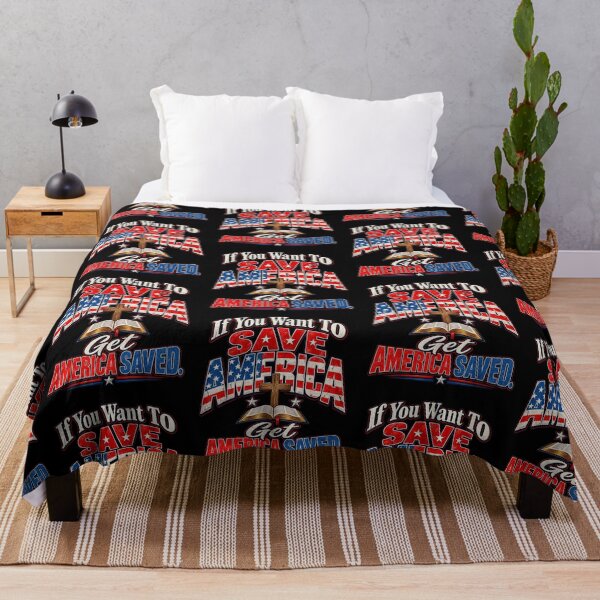 Item preview, Save America Get America Saved Patriotic Christian Faith Design designed and sold by AnimeSH9.