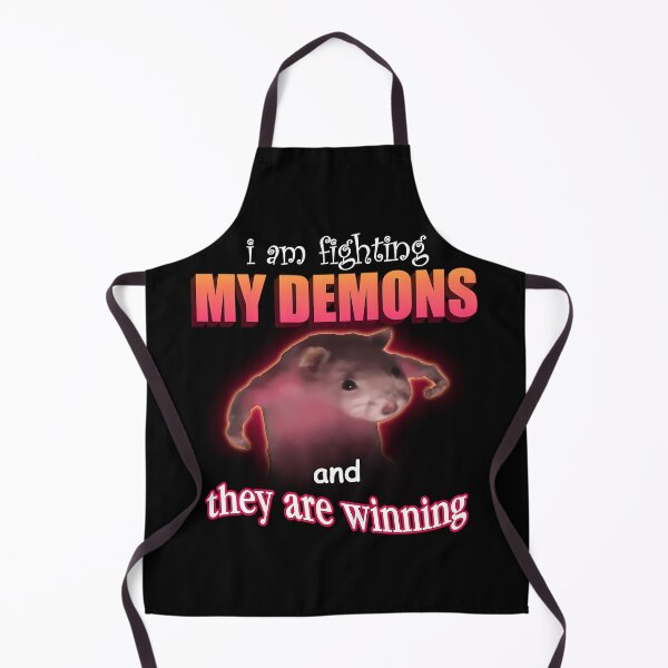 Item preview,  I_M Fighting My Demons And They Are Winning Word Art Meme designed and sold by designfxpro.