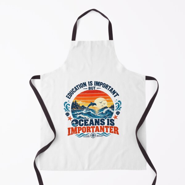 Item preview, Education Is Important But Oceans Is Importanter Marine Conservation Advocate designed and sold by HumansStuck12.