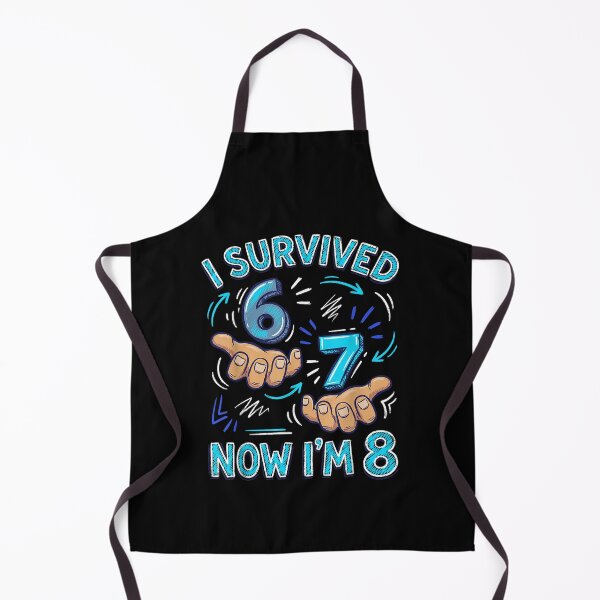Item preview, I Survived 6 7 Now I'm 8 8th Birthday Boys designed and sold by SaboCollita.