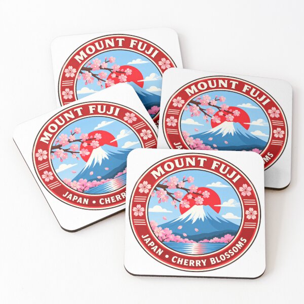 Item preview, Mount Fuji Japan Cherry Blossoms Japanese Landmark Traveler designed and sold by Simsimah26Parks.
