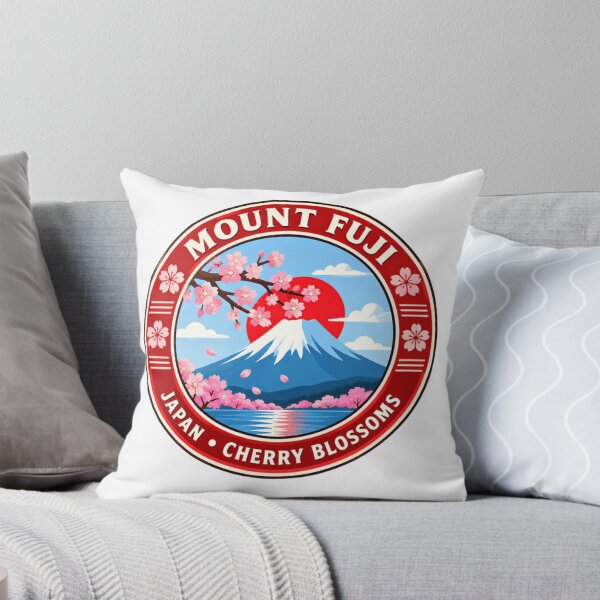 Item preview, Mount Fuji Japan Cherry Blossoms Japanese Landmark Traveler designed and sold by Simsimah26Parks.