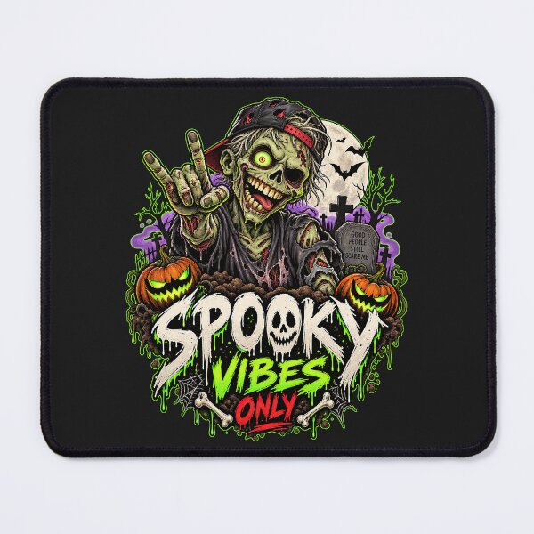 Item preview, Spooky Vibes, Spooky Vibes Only Zombie Halloween designed and sold by graphic-genie.