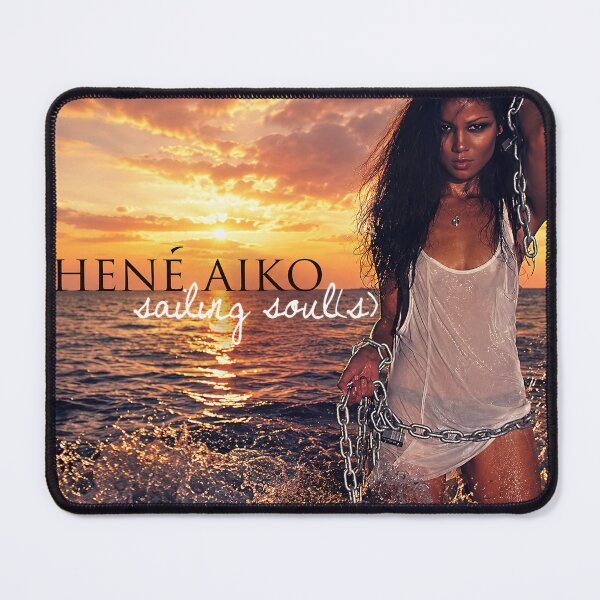 Item preview, Jhené Aiko Sailing Souls Sunset Ocean R&B Poster designed and sold by hurmenkuloni67.