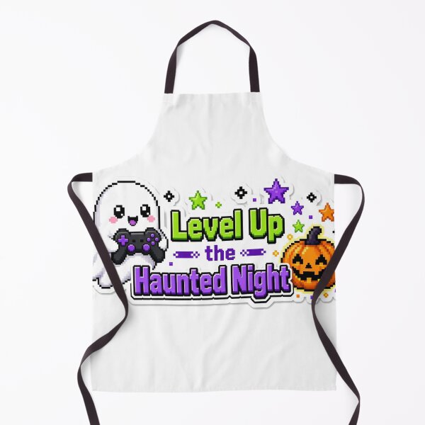 Item preview, Halloween Gamer Sticker — Level Up the Haunted Night designed and sold by Soft Merch.