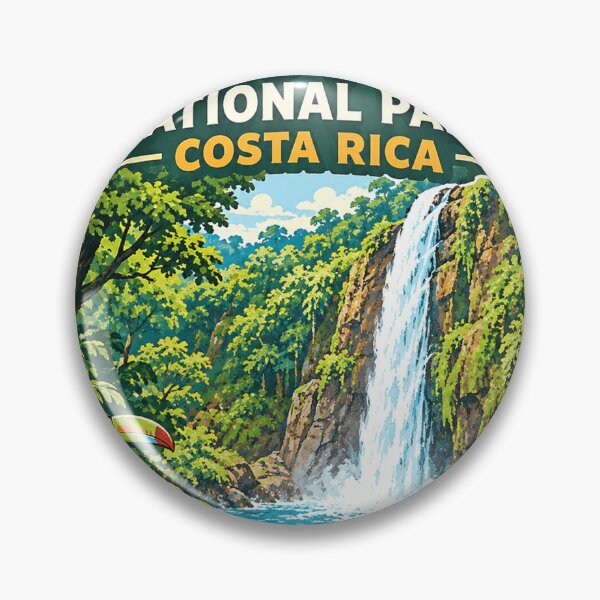Item preview, Tenorio Volcano National Park – Travel Art designed and sold by maximinano100k.