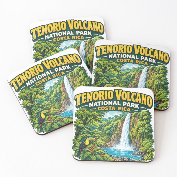 Item preview, Tenorio Volcano National Park – Travel Art designed and sold by maximinano100k.