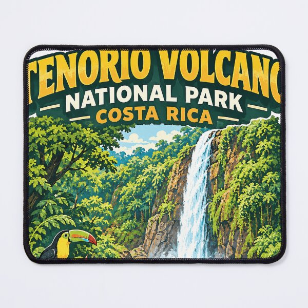 Item preview, Tenorio Volcano National Park – Travel Art designed and sold by maximinano100k.