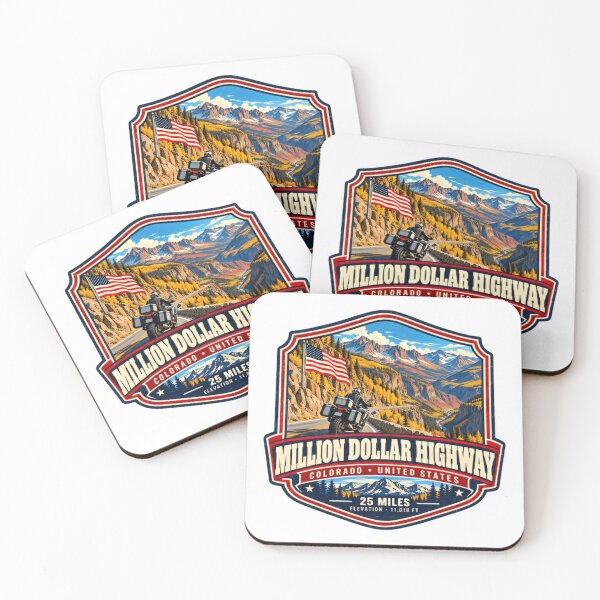 Item preview, Million Dollar Highway Colorado United States Motorcycling Travel Adventure designed and sold by Star3NowForMe.