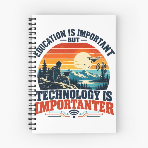 Item preview, Education Is Important But Technology Is Importanter Tech Professional Programmer Developer designed and sold by HumansStuck12.