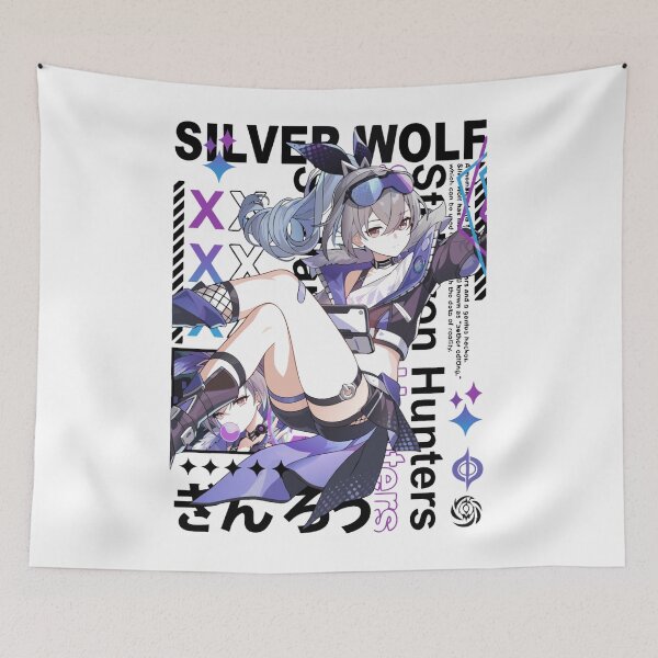 Item preview, Honkai Star Rail Silver Wolf designed and sold by ModMonochrome.