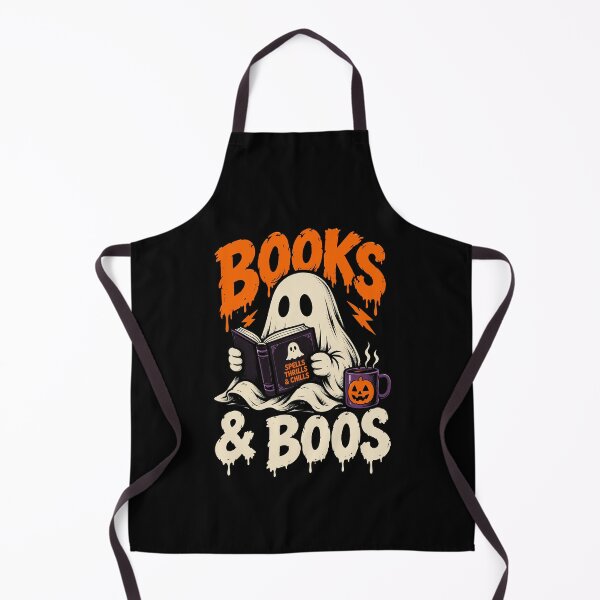 Item preview, Spooky Ghost Reading Books & Boos Phantom designed and sold by markymaarty.