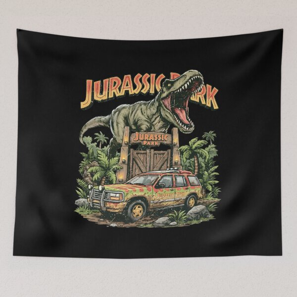 Item preview, Vintage T Rex Jungle Adventure designed and sold by Nekoojimeo.